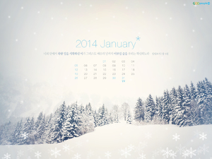2014년 1월 달력01
